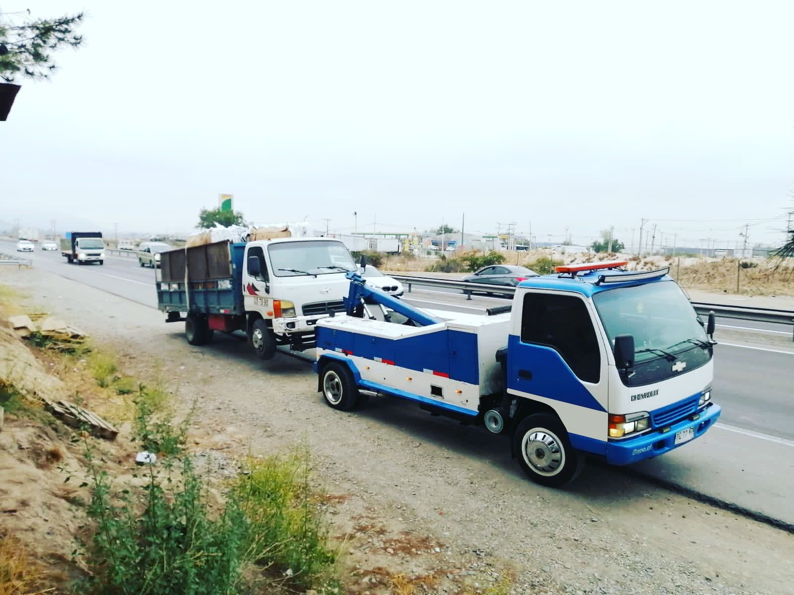 Grúa Cruzero en servicio